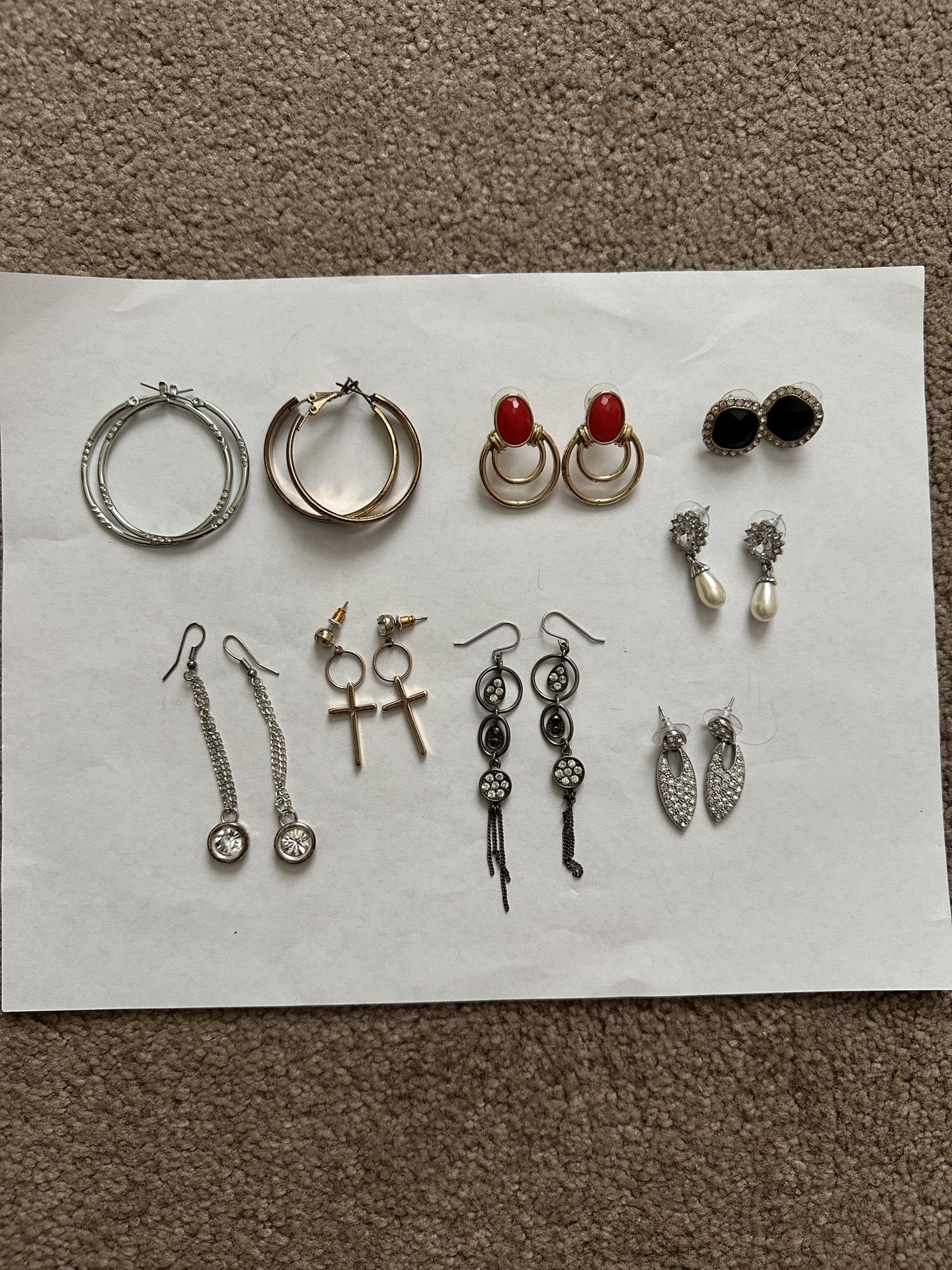 Earrings $10 Each