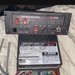Police Light/siren Unitrol And Police Strobe Light Power Supply