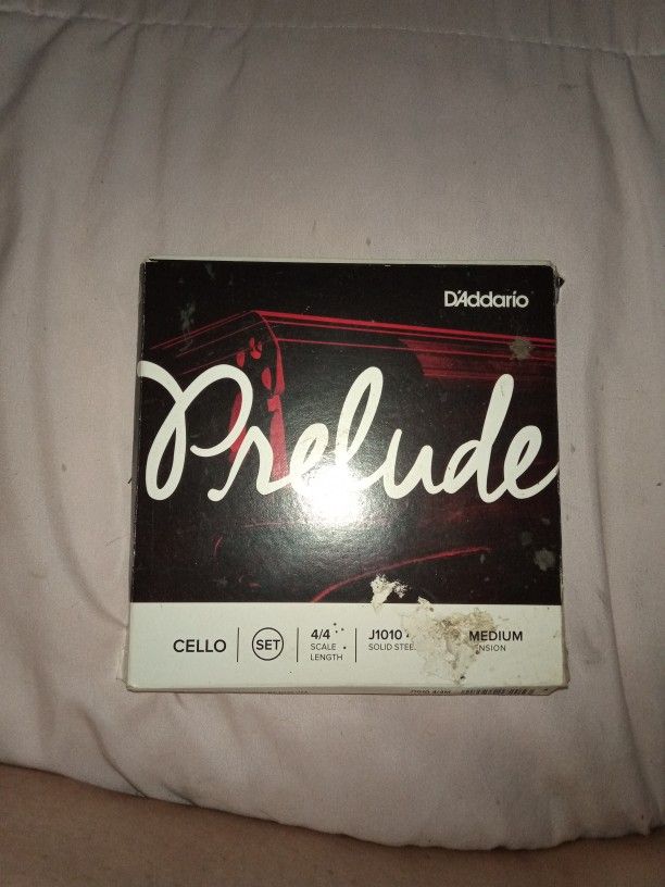 D'Addario Prelude Cello Strings Full Set