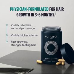 Nutrafol Men’s Hair Growth Supplements.