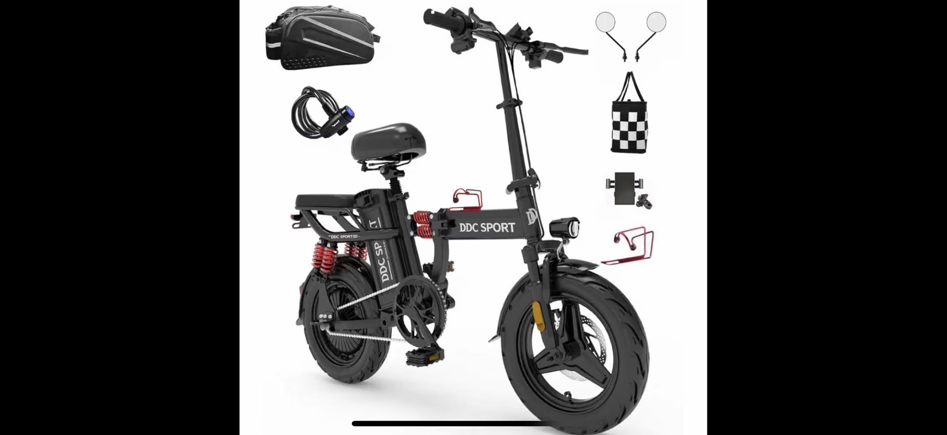 Brand New Foldable Adults electric Bike! 50 Miles E Bike