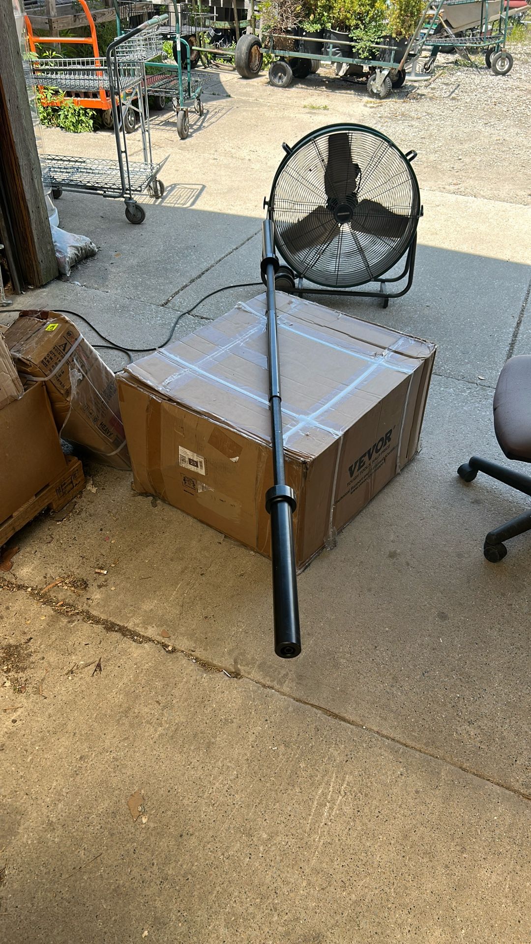 CAP Barbell Olympic Weight Bar, 7 ft. BRAND NEW
