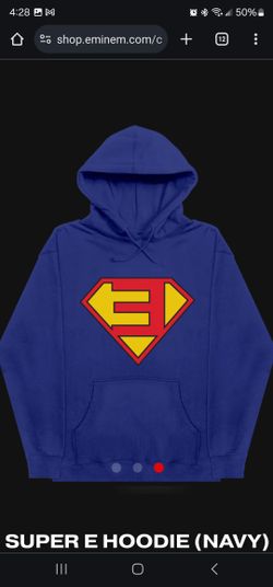 Eminem _ Super E Hoodie _ Navy - Size XL - Brand New 