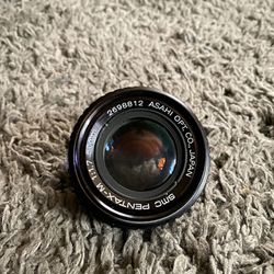 50mm f:1.7 Pentax SMC lens