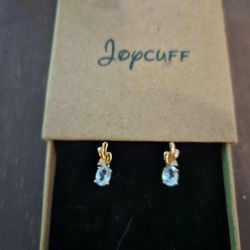 Aquamarine Earrings 