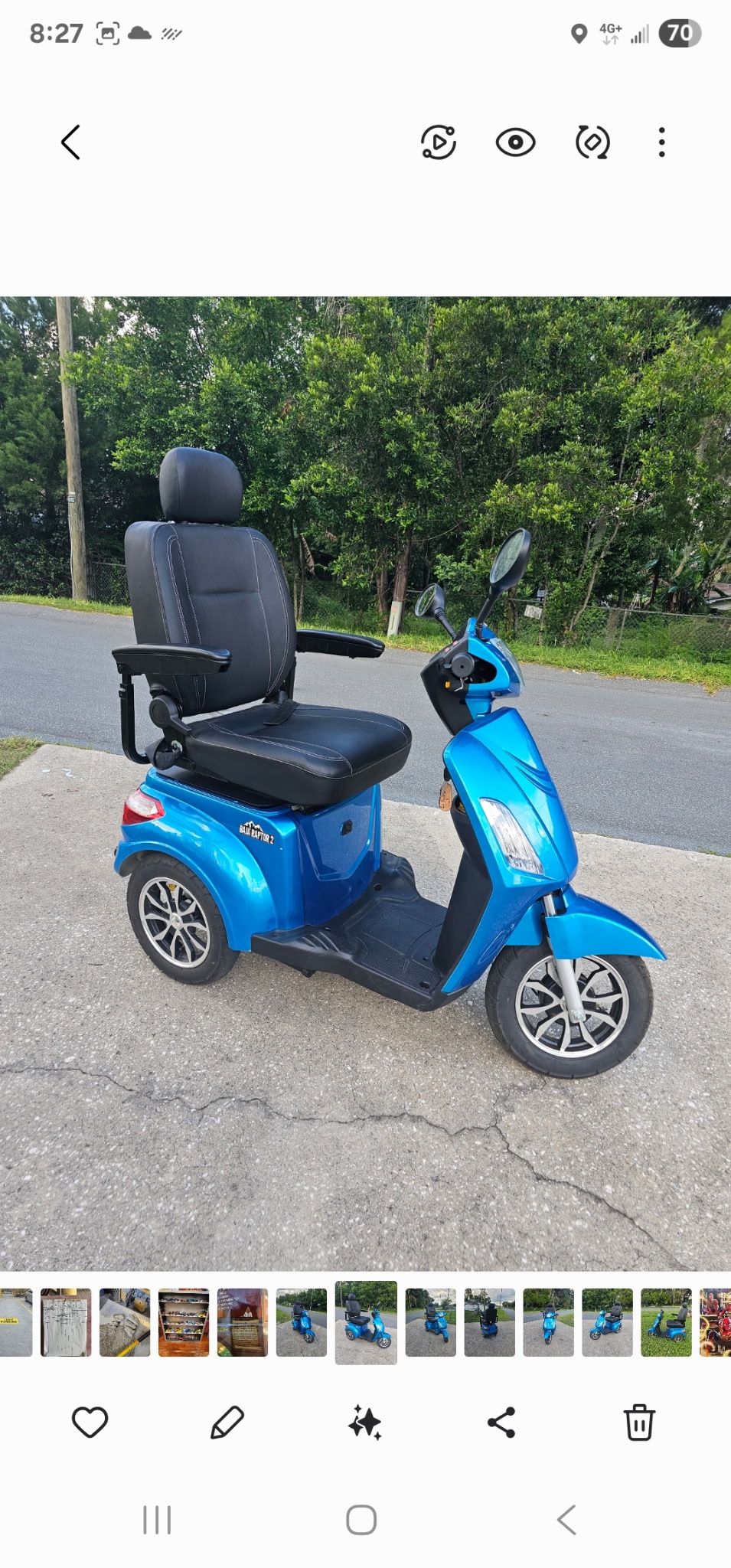 mobility baja raptor electric scooter