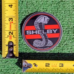 3" Round Cobra Shelby Ford GT Race Car/Moto Wicked Quick Vinyl Sticker Decal New