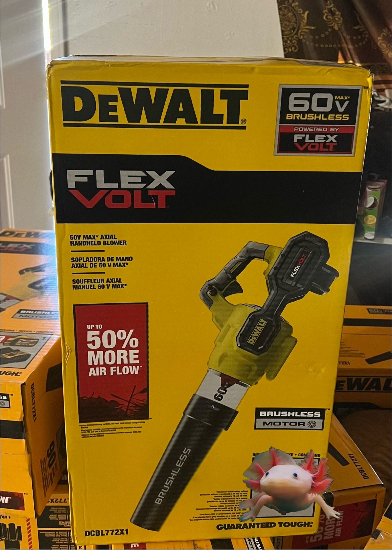 Dewalt blows flex V60 Tool only