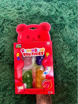 Sunny Days Sugar Bear Squishies 4pk