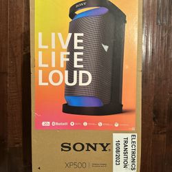 Sony XP500 Bluetooth Wireless Speaker NEW