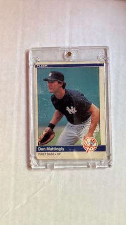 1984 fleer Don Mattingly rookie