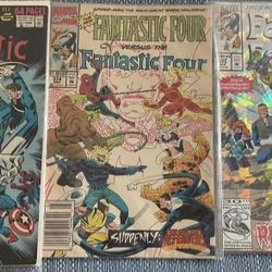 3 Fantastic Four comics 