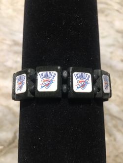 Oklahoma City Thunder jewelry bracelet