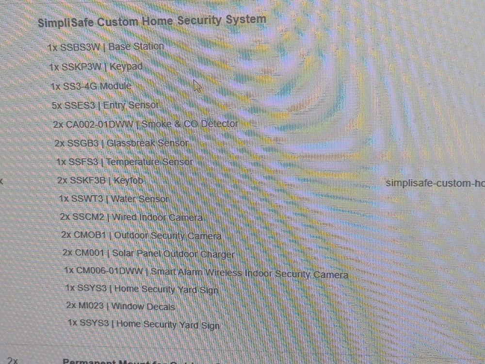 Simplisafe System Security System