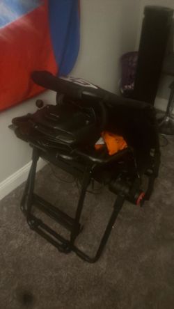 Racing setup for gaming