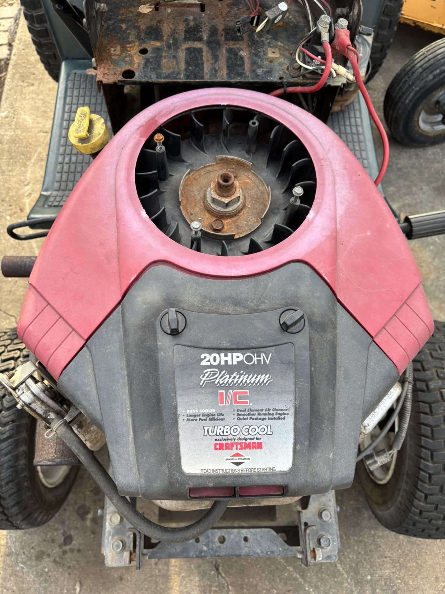 Riding Mower Engine
