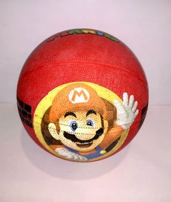 RARE Authentic (Full Size) Super Mario Basketball With Official Nintendo Seal