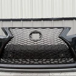 LEXUS RX BLACK 2020 2021 2022 ORIGINAL FRONT BUMPER F SPORT