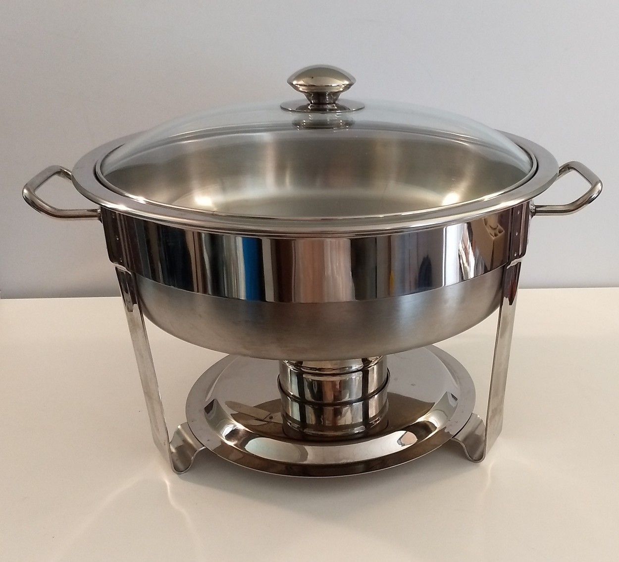 Seville Classics COMMERCIAL Model 14014 Chaffing Dish Stainless