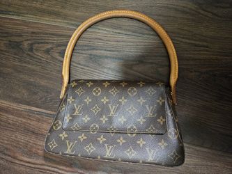 Authentic Louis Vuitton Mini Looping Monogram Tote Shoulder Bag