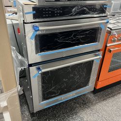 Kitchen Aid Stainless Steel 30” Microwave Oven Combination Electric 