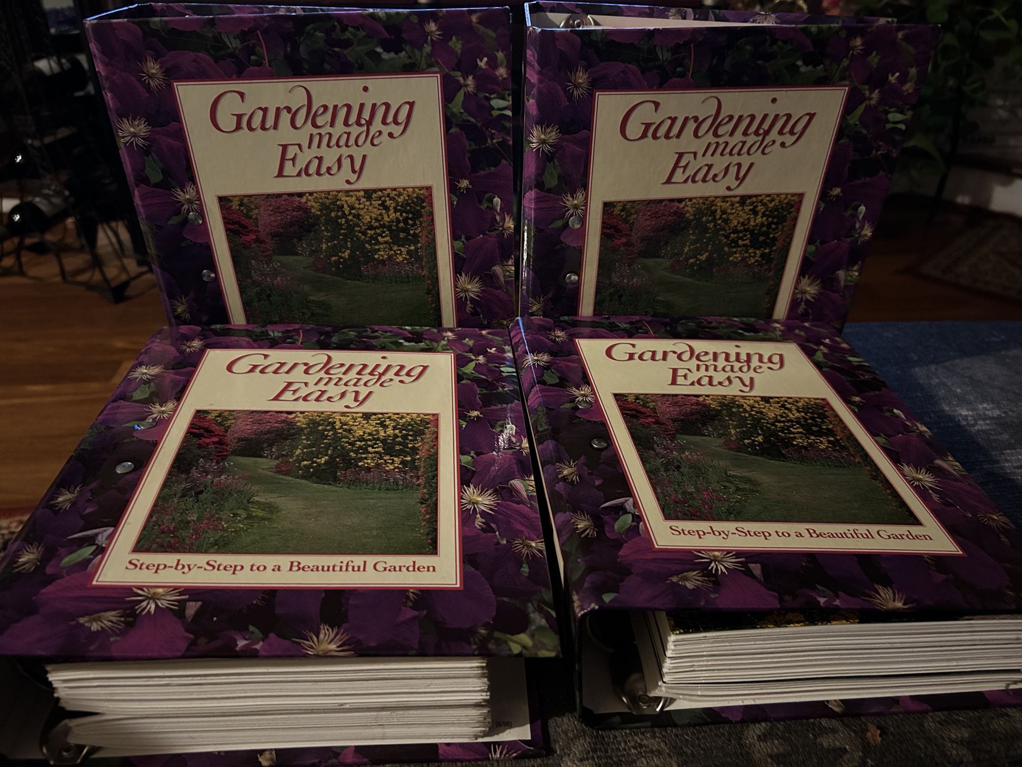 gardening made easy, 4 Volume Set. Its a comprehensive guide to plants, trees flowers etc