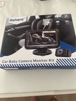 Car baby camera monitor kit