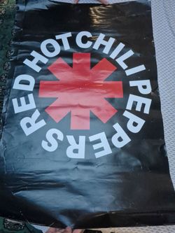 Red hot chili peppers poster
