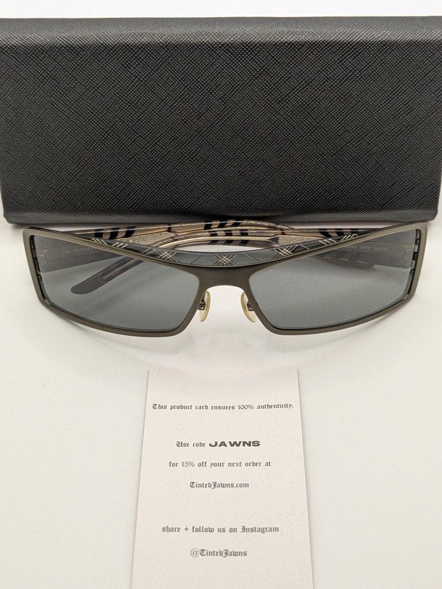 Authentic Burberry by SAFILO B9425/S WY1 Red Metal Sunglasses Frames