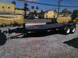 2002 Fleming T5127 Flat Bed Trailer