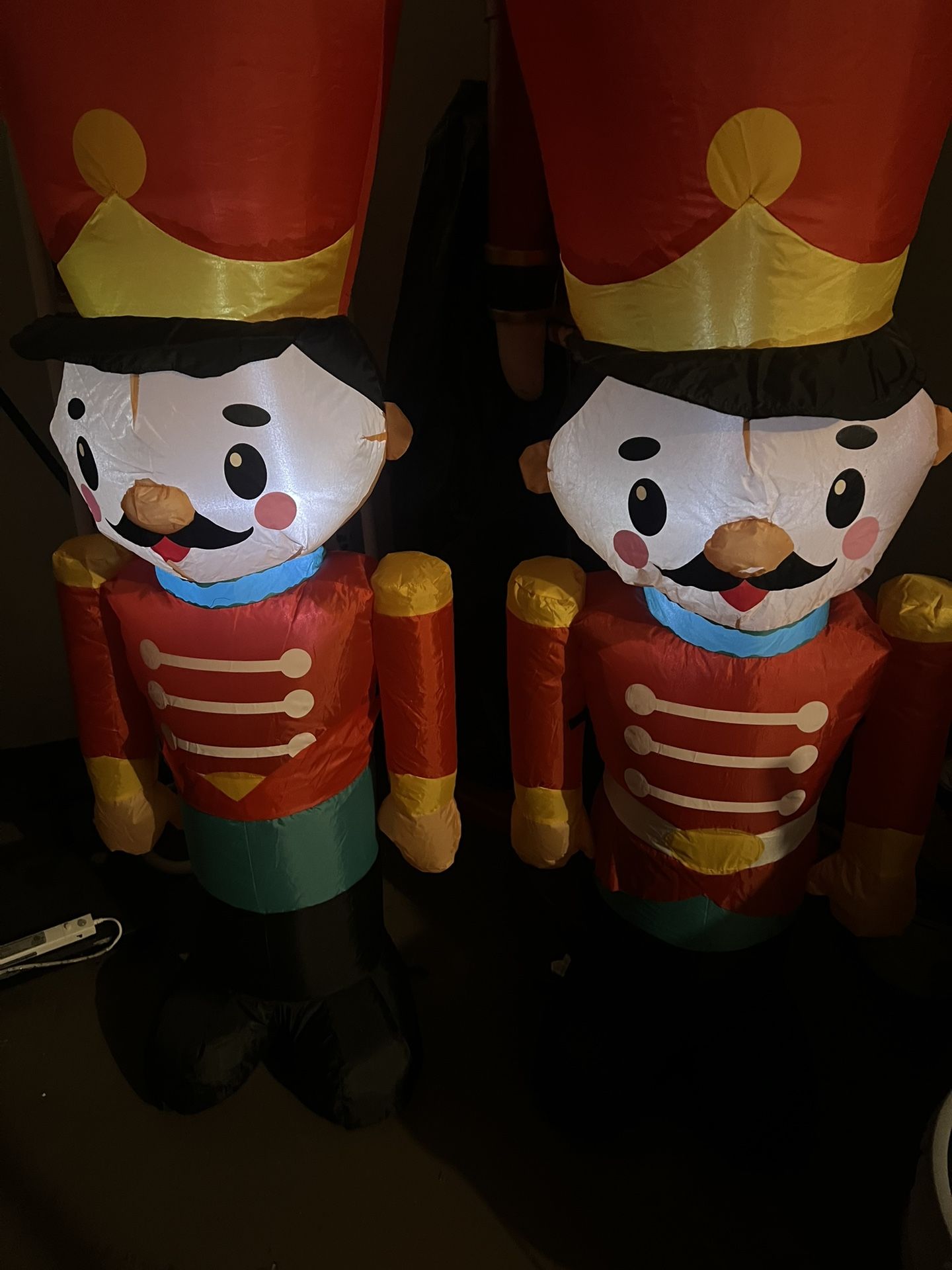 two inflatable nutcrackers