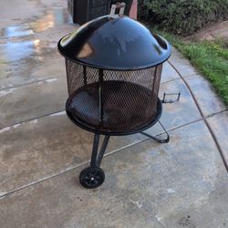 Firepit On Wheels