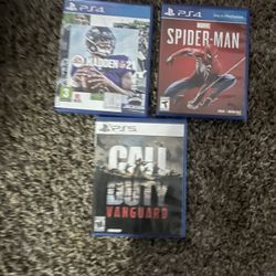 PS4 PS5 Games Bundle Madden 21 Spider-Man Call of Duty Vanguard