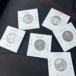 Old Coin. Sterling Silver 