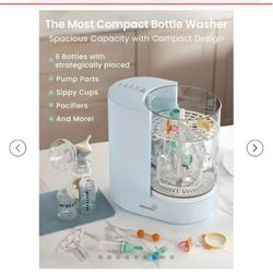 Washer, dryer and sterilizer for bottles or multiple things