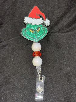 Badge Reel Grinch