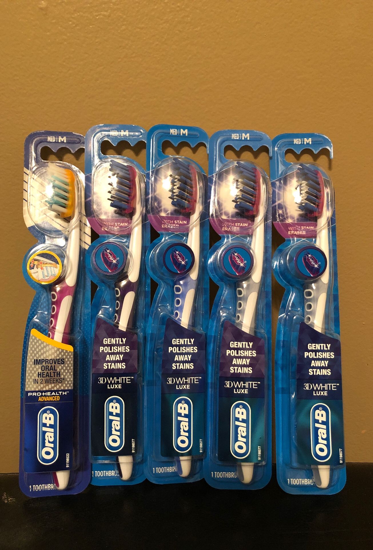 Oral-B toothbrushes $2 each