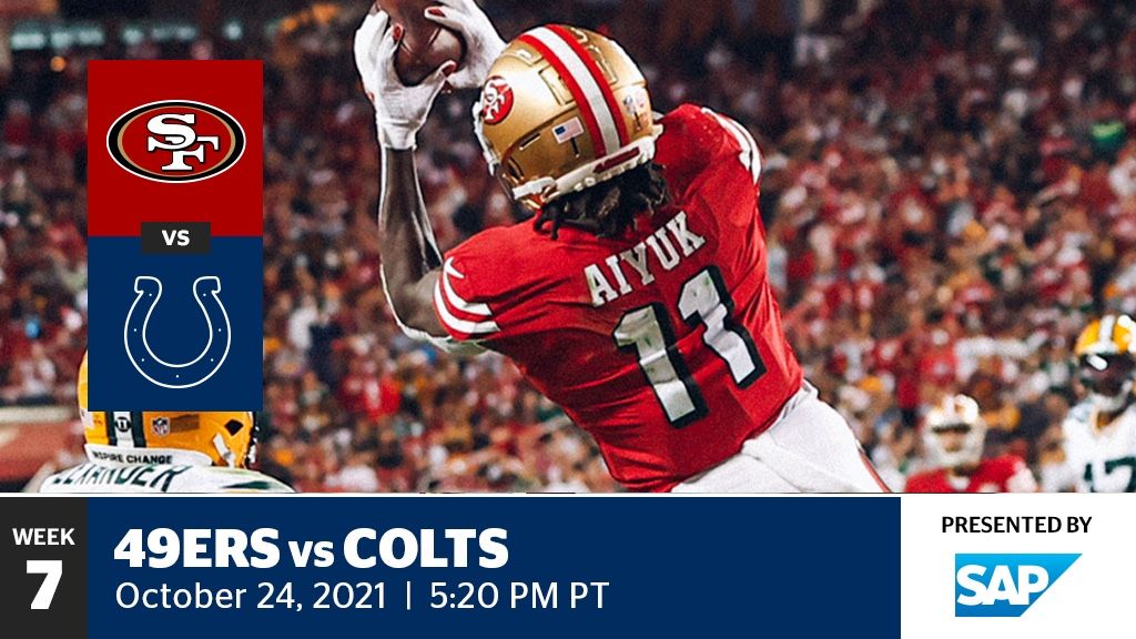 49ers v.s Colts 