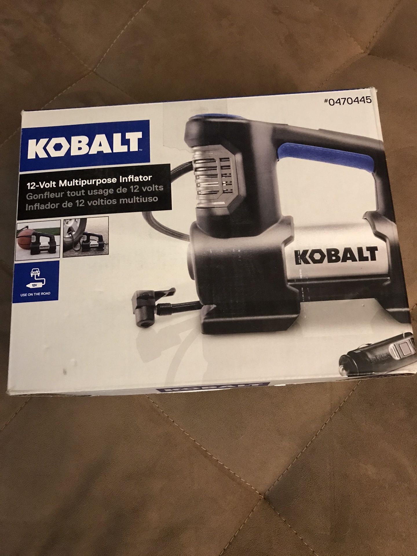 KOBALT 12-Volt Multi purpose Inflator Model # KL12DD