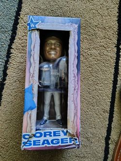 2020 Corey Seager MVP World Series Dodgers Bobblehead -