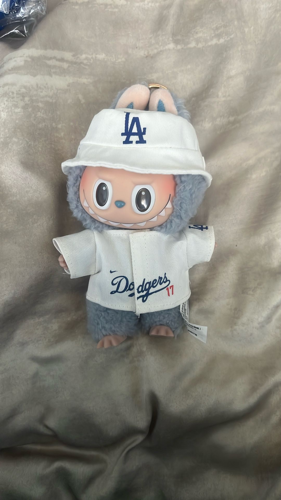 Labubu Outfits LA Dodgers White π€ βοΈ