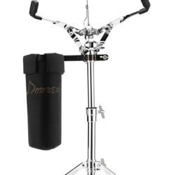 Snare Drum Stands Adjustable Snare Stand Double Braced with Drumstick Holder