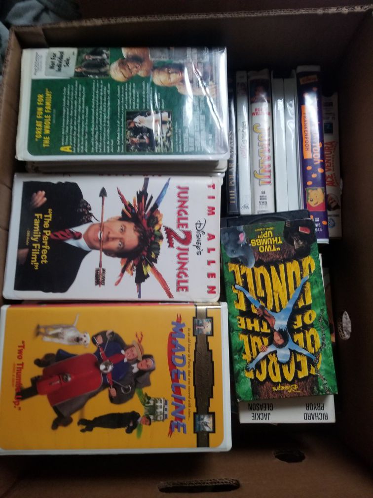 Various DVD VHS movies