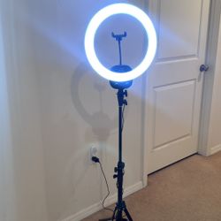 14in Selfie Ring Light w/ Tripod