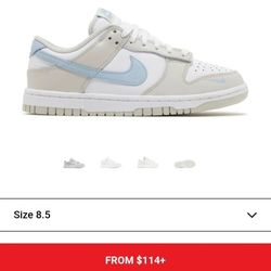 Nike Wmns Dunk Low 'Light Bone Armory Blue
Used
Size 8.5