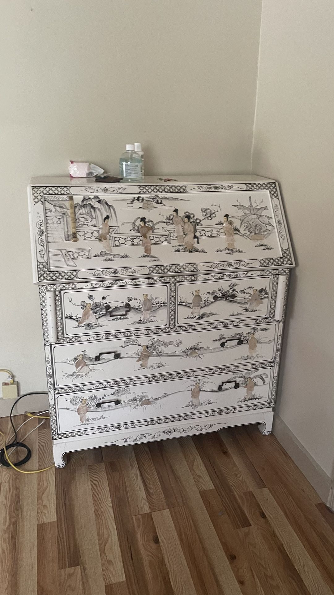 Chinoiserie Secretary Desk