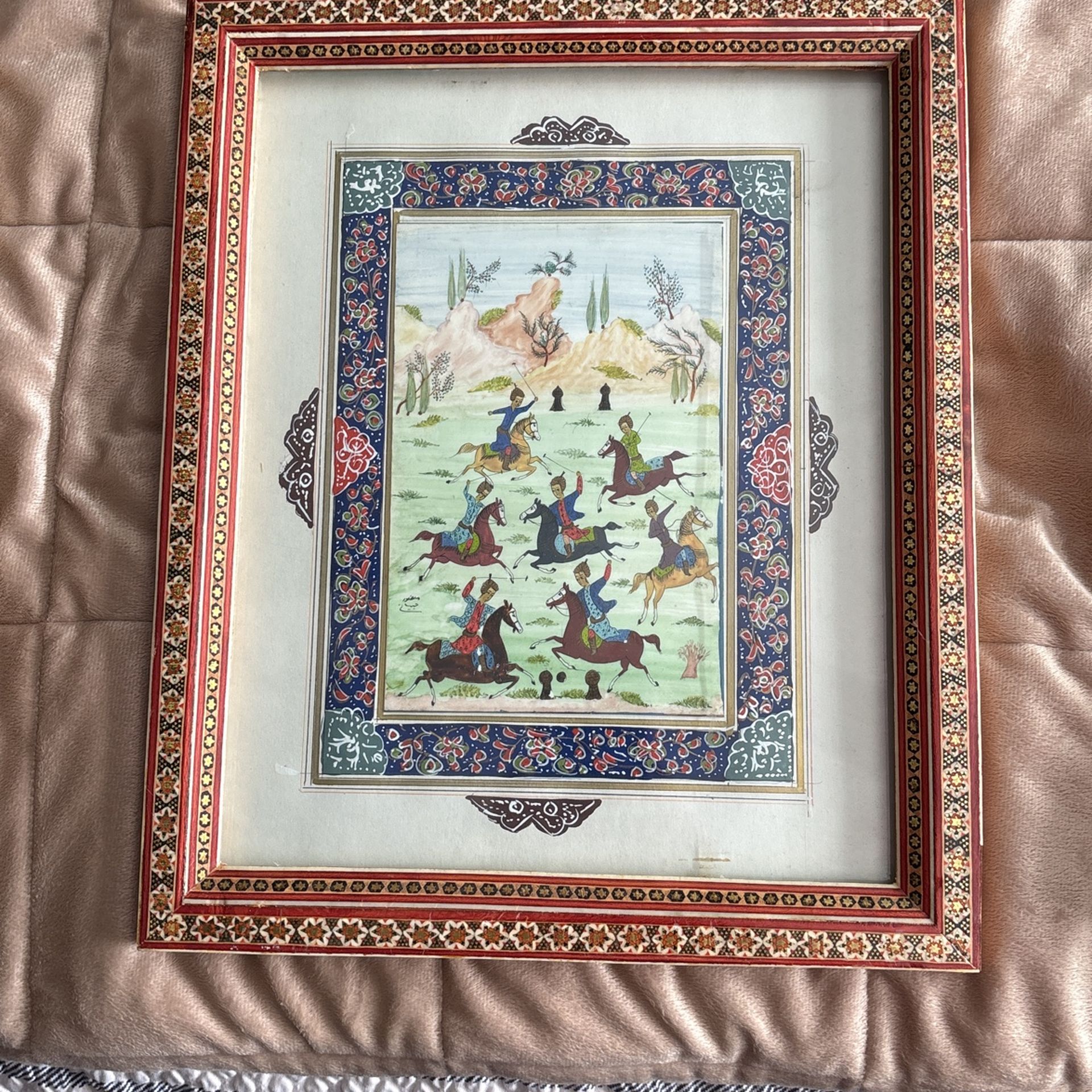 Persian Painting. 11’”X 13”