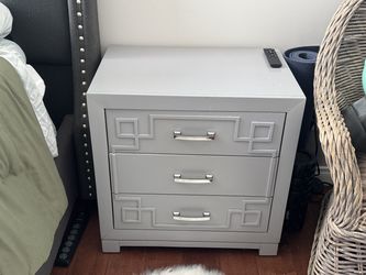 Willa Arlo Grey Nightstands — Set of 2