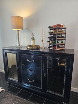 Dining Table with Buffet