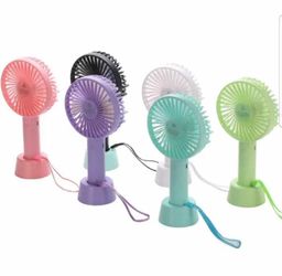 Mini Portable Fan, Small and Powerful, Cute Design 3 Speed 